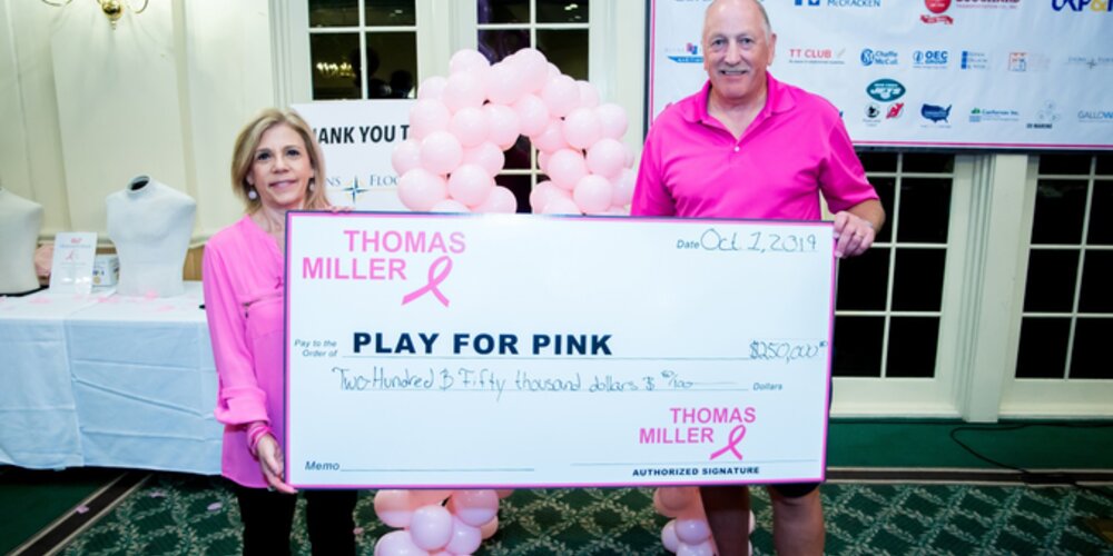 $250,000 raised at Thomas Miller charity golf day