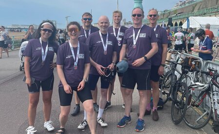 Thomas Miller Team Complete the London to Brighton Cycle for Street Child